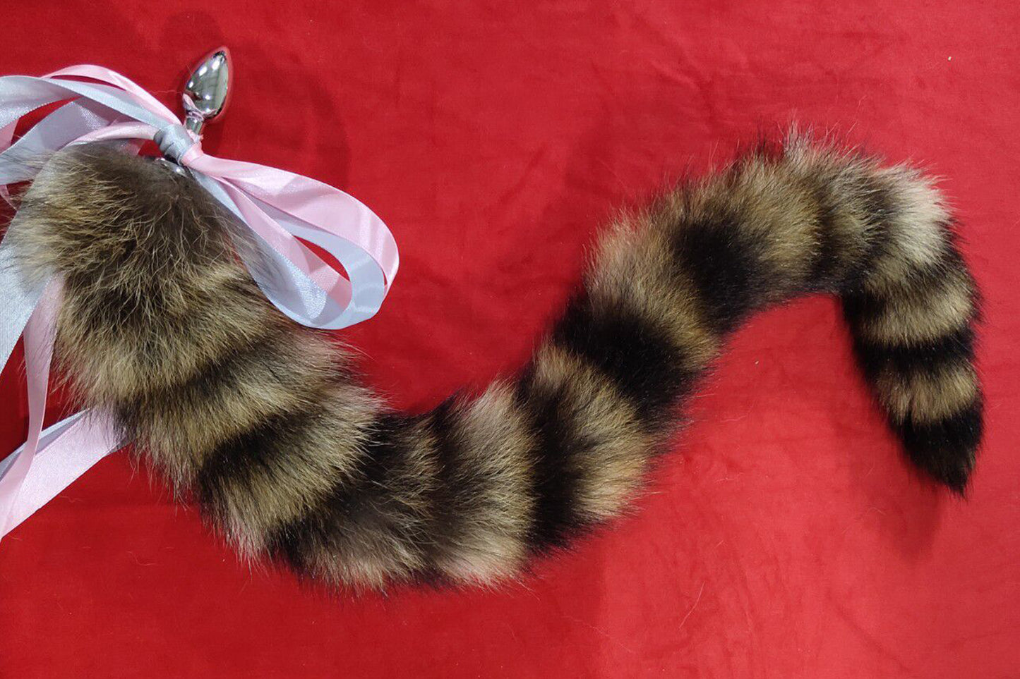 Handmade Brown Black Real Fox Tail Fox Tail Cosplay Anime Sexy Cute Animal Furry Mature Fox Tail Butt Plug