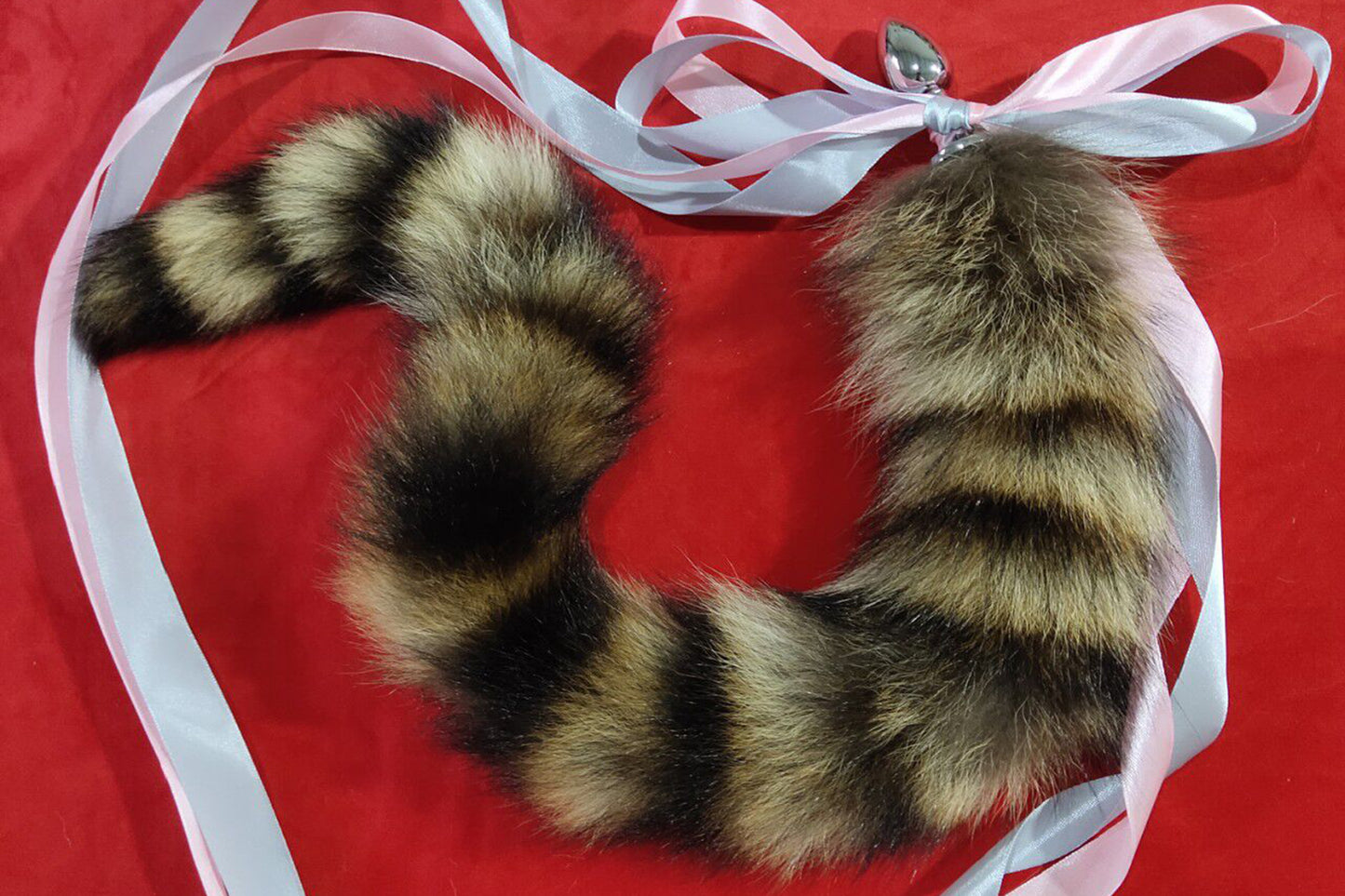 Handmade Brown Black Real Fox Tail Fox Tail Cosplay Anime Sexy Cute Animal Furry Mature Fox Tail Butt Plug