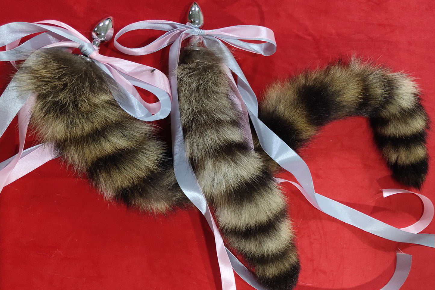 Handmade Brown Black Real Fox Tail Fox Tail Cosplay Anime Sexy Cute Animal Furry Mature Fox Tail Butt Plug