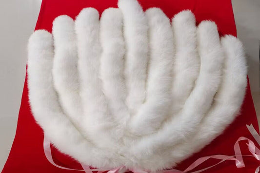 Nine tails Handmade White Real Fox Tail Fox Tail Cosplay Anime Sexy Cute Animal Furry Mature Fox Tail Butt Plug