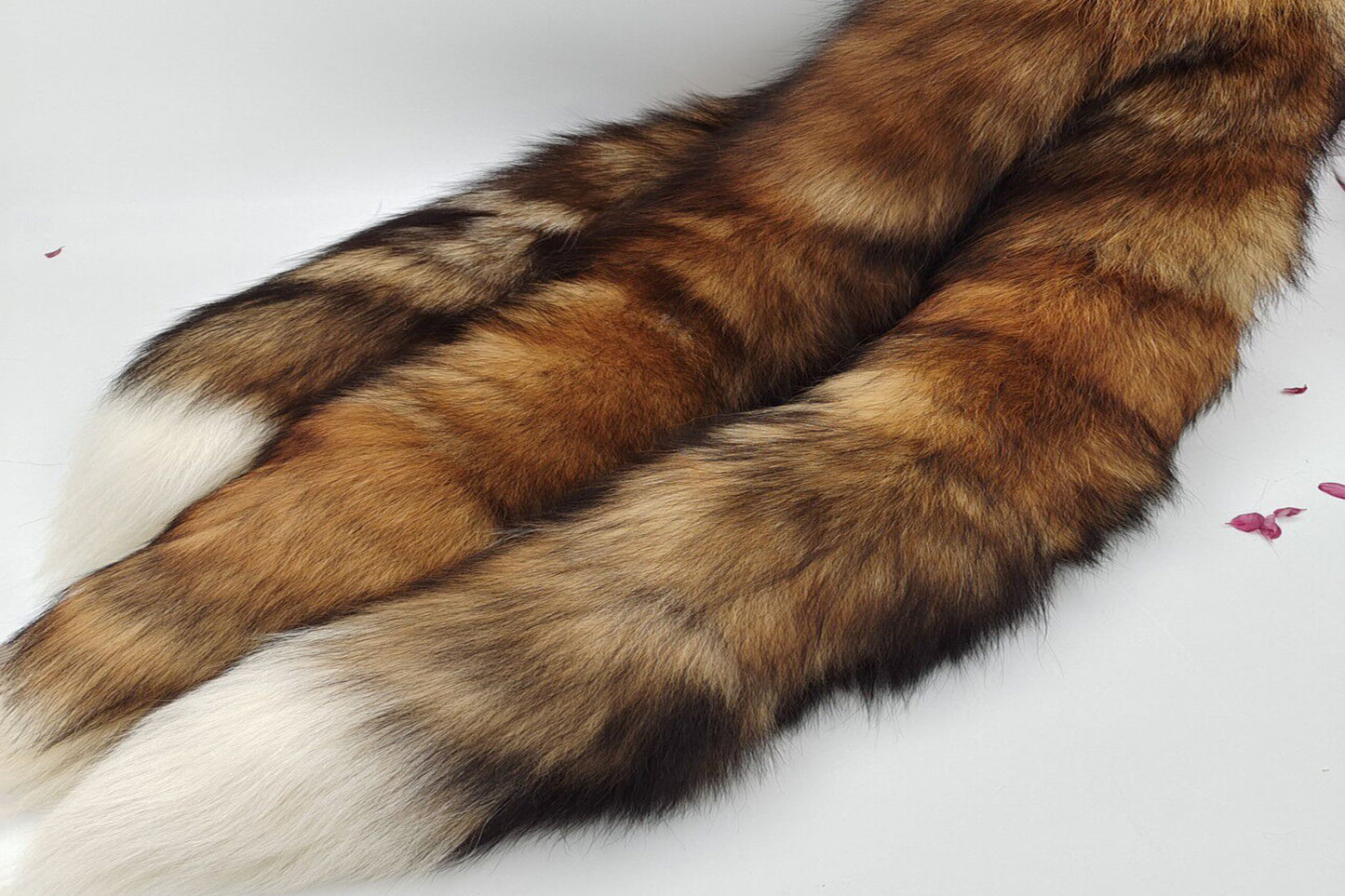 3 tails Handmade brown Real Fox Tail Fox Tail Cosplay Anime Sexy Cute Animal Furry Mature Fox Tail Butt Plug