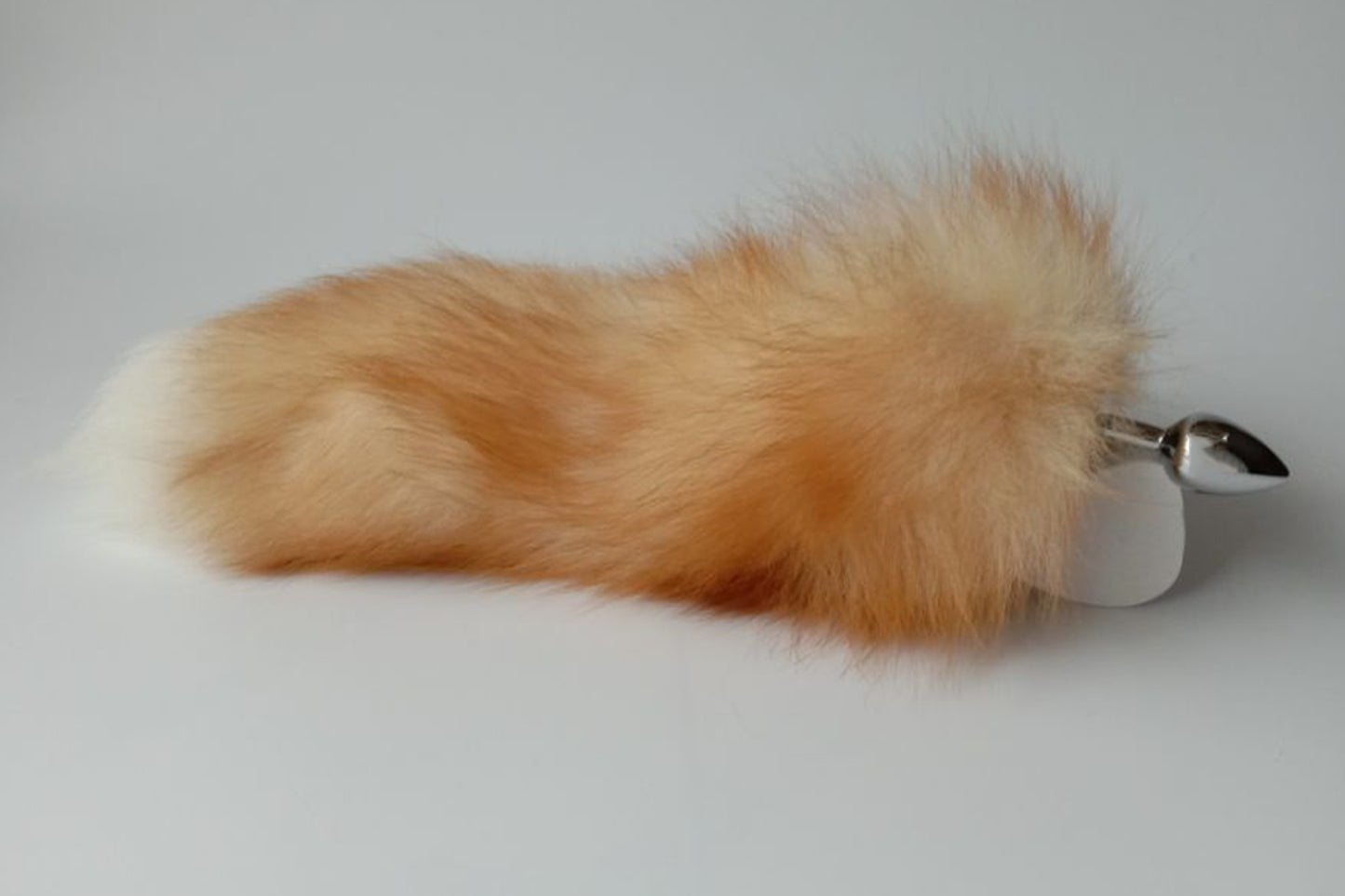 Handmade brown Real Fox Tail Fox Tail Cosplay Anime Sexy Cute Animal Furry Mature Fox Tail Butt Plug