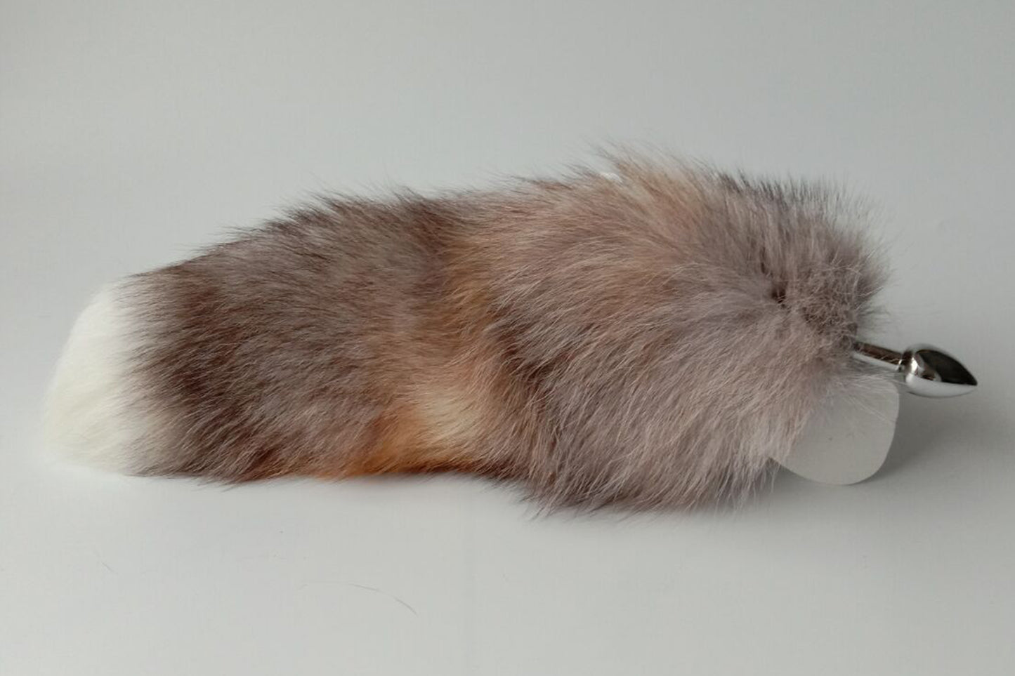 Handmade Brown Real Fox Tail Fox Tail Cosplay Anime Sexy Cute Animal Furry Mature Fox Tail Butt Plug