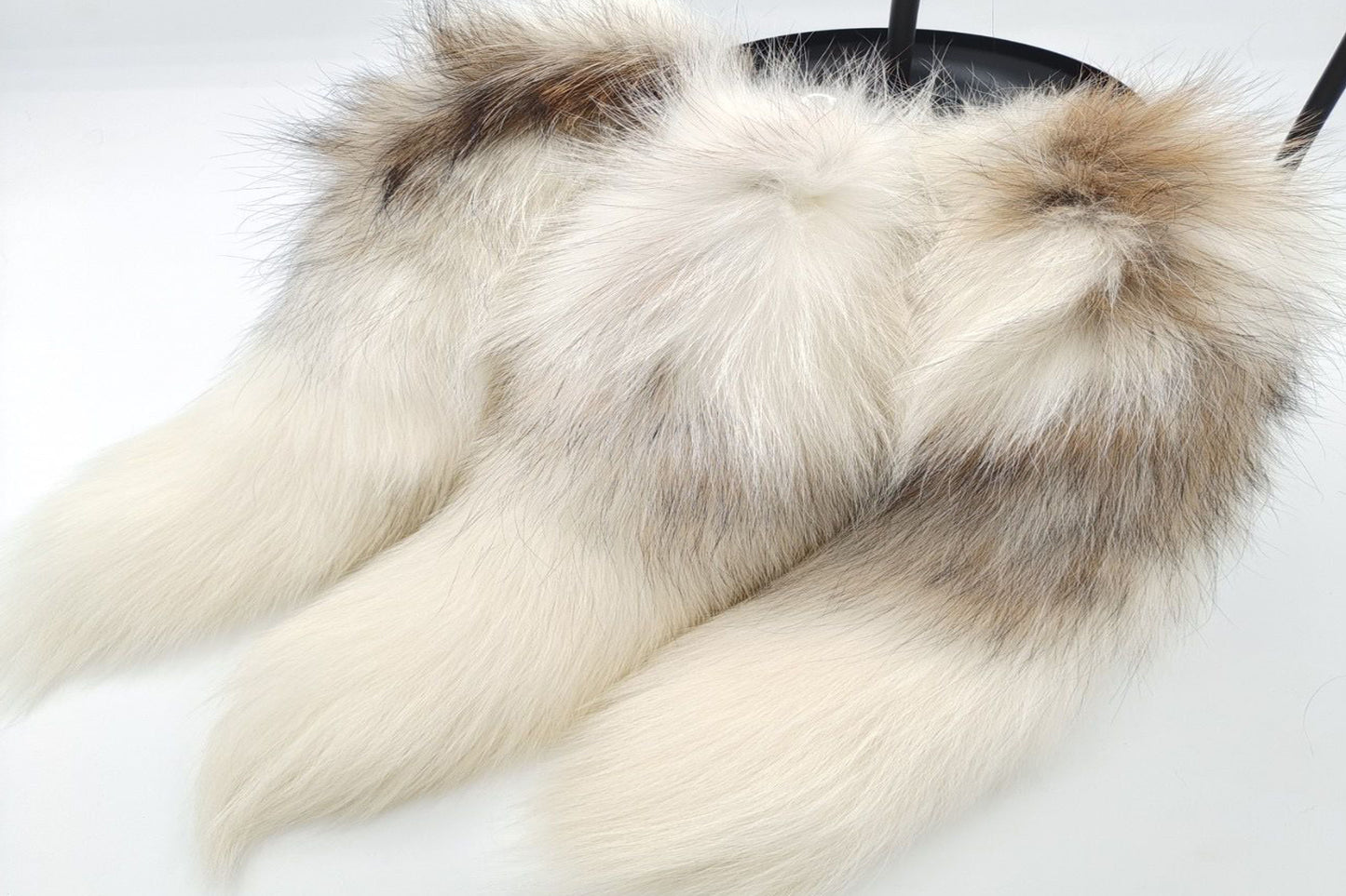 White brown gray Real Fox Tail Fox Tail Cosplay Anime Sexy Cute Animal Furry Mature Fox Tail Butt Plug