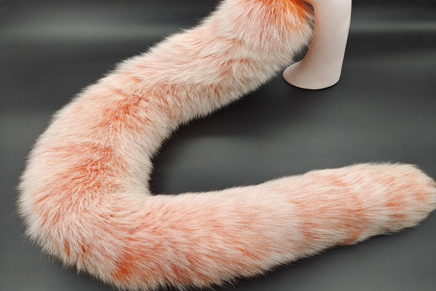 Handmade orange white Real Fox Tail Fox Tail Cosplay Anime Sexy Cute Animal Furry Mature Fox Tail Butt Plug