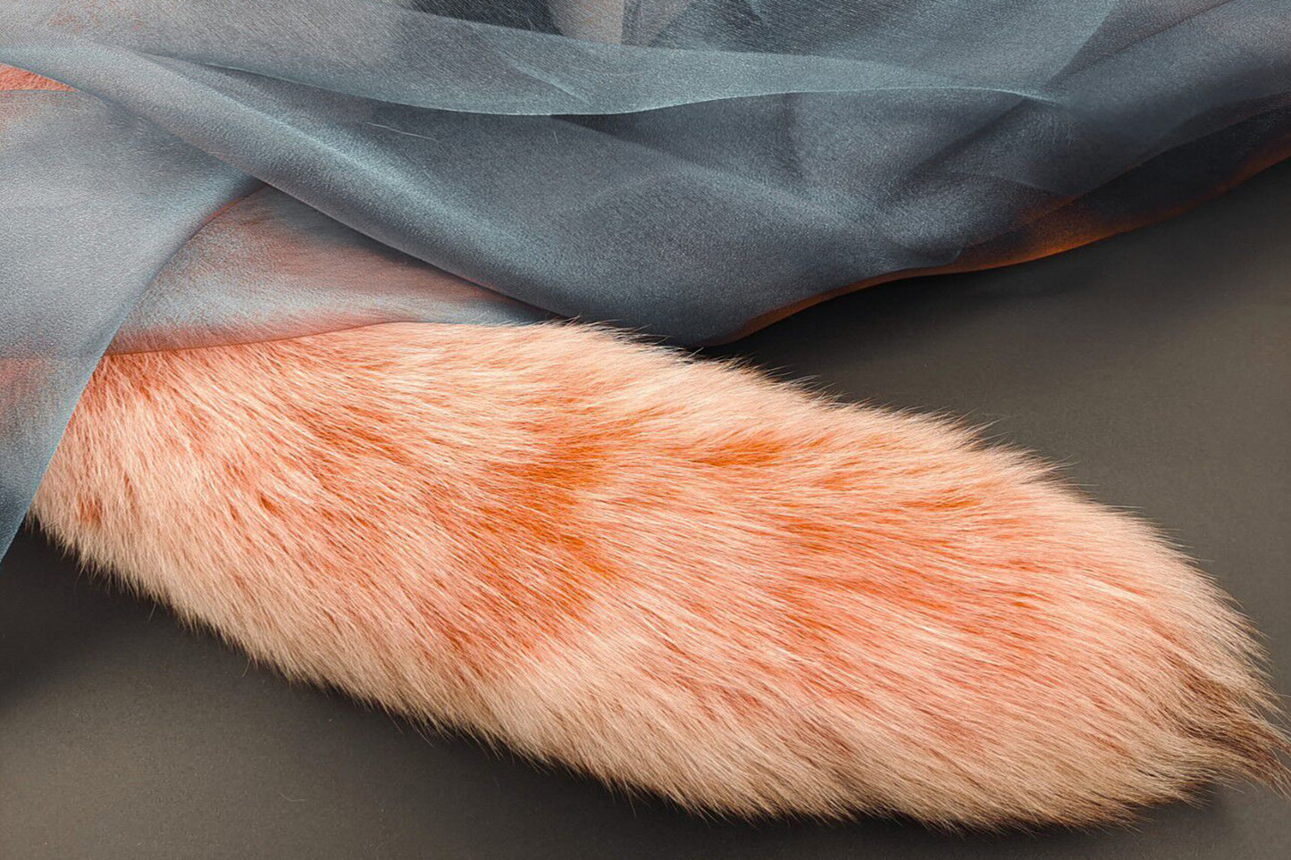 Handmade orange white Real Fox Tail Fox Tail Cosplay Anime Sexy Cute Animal Furry Mature Fox Tail Butt Plug
